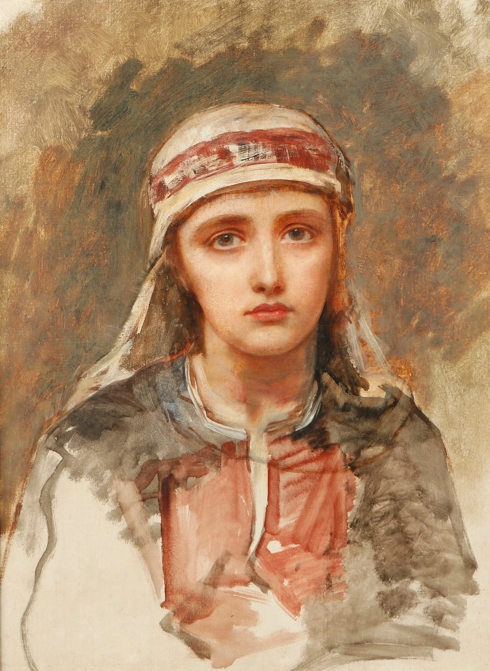 Ritratto di giovane araba